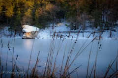 Lake Fulmor Iced Over
